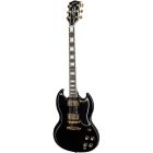 GIBSON SG CUSTOM 2 PICKUP W/EBONY FINGERBOARD EBONY (CUSTOM SHOP)